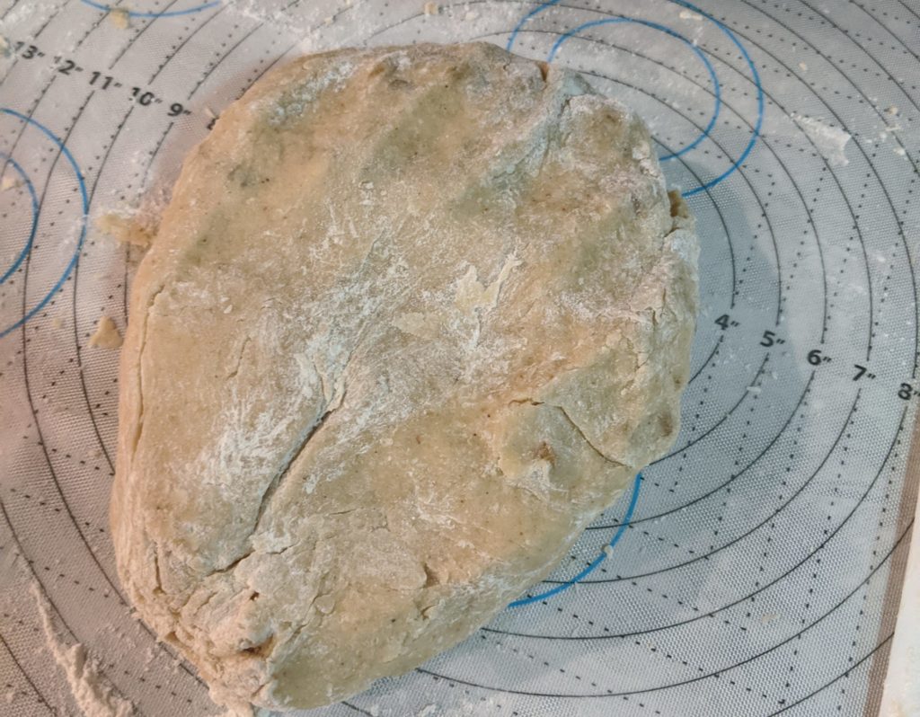 Welsh cake dough